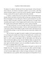 Esszék 'Air Pollution in the Environment Around Us', 1.                