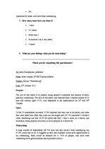 Minták 'Survey and Survey Report', 2.                