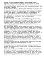 Esszék 'McDonalds', 6.                