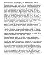 Esszék 'With the Emergence of Party Politics in Hong Kong, Discuss the Place of Politica', 1.                