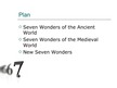 Prezentációk 'Worlds Seven Wonders', 4.                