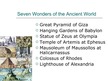 Prezentációk 'Worlds Seven Wonders', 5.                