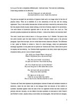 Esszék 'Dialectic View of the World and Life in Metaphysical Poetry', 2.                