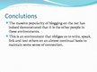 Prezentációk 'Blog and Blogging', 8.                