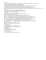 Esszék 'This Is a Medley of Three Poems', 1.                