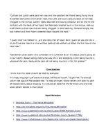 Esszék 'Nicholas Evanss "The Horse Whisperer"', 3.                