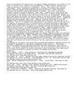 Esszék 'Organizational Improvement', 3.                