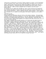 Esszék 'The Tobacco Deal', 2.                