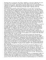 Esszék 'Everyday there Is a New Event that Affects Someplace in the World', 1.                