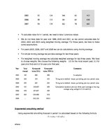 Összefoglalók, jegyzetek 'Forecasting Methods', 2.                