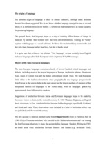 Kutatási anyagok 'Indo-European Language Group', 1.                