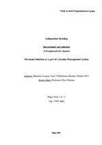 Összefoglalók, jegyzetek 'Independent (Home) Reading. Recruitment and Selection', 1.                