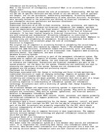 Esszék 'Accounting Information Systems', 1.                