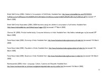 Kutatási anyagok 'Bottled Water Brand "Highland Spring"', 15.                