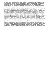 Esszék 'The relationship between children and parents from the 2 essays: Nights Below St', 2.                