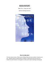 Összefoglalók, jegyzetek 'Book Report', 1.                