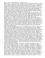 Esszék 'Martin Luther: A Simple Pilgrim not a Revolutionary', 1.                