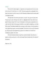 Gyakorlati jelentések 'Memory: Loftus and Palmer Experiment Replica', 2.                