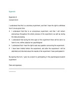 Gyakorlati jelentések 'Memory: Loftus and Palmer Experiment Replica', 15.                