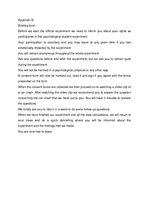 Gyakorlati jelentések 'Memory: Loftus and Palmer Experiment Replica', 16.                