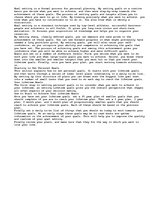 Esszék 'Planning to Live Your Life Your Way by setting personal goals ', 1.                