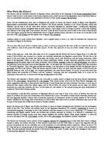 Összefoglalók, jegyzetek 'Who Were the Hyksos', 1.                