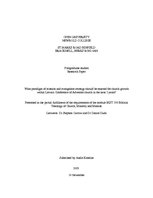 Kutatási anyagok 'Evangelism Strategy for Church Growth within Latvian Conference of Adventist Chu', 1.                