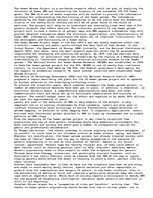 Esszék 'Human Genome Project', 1.                