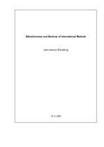 Összefoglalók, jegyzetek 'Attractiveness and Barriers of International Markets', 1.                