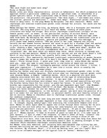 Esszék 'Men must fight and women must weep.', 1.                