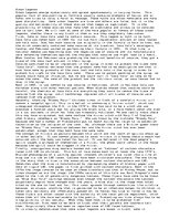 Esszék 'Urban Legends', 1.                