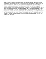 Esszék 'Creative writing about relation with a story a good base for ideas. Realtion to ', 1.                