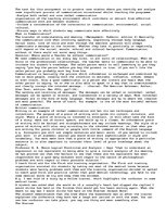 Esszék 'Communication in the Classroom ', 1.                