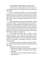 Összefoglalók, jegyzetek 'C.Edwin Baker "Media, Markets and Democracy"', 1.                