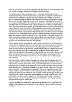 Esszék 'Learning Problems in the School', 1.                