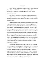 Esszék 'Novel "The 1984"', 1.                