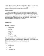 Összefoglalók, jegyzetek 'Jellegzetes konyhák', 12.                