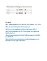 Összefoglalók, jegyzetek 'Jellegzetes konyhák', 16.                