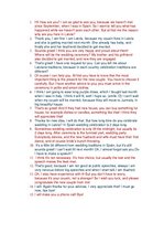 Összefoglalók, jegyzetek 'Dialogue in English', 1.                