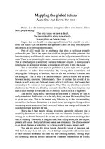 Esszék 'Mapping the Global Future. Axes that Cut Down the Tree', 1.                