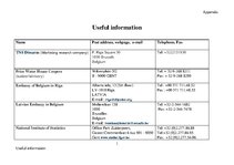 Kutatási anyagok 'Export of Tea from Latvia to Belgium', 17.                