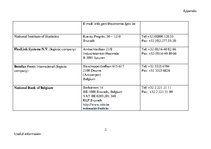 Kutatási anyagok 'Export of Tea from Latvia to Belgium', 18.                