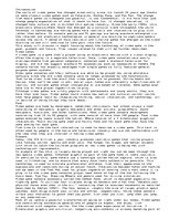 Esszék 'Technological Changes in Video Games ', 1.                