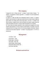 Üzleti tervek 'Bakery and Cafe "Le Bonheur"', 2.                