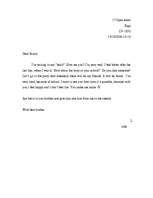 Esszék 'Letter', 1.                