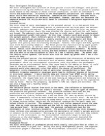 Esszék 'Motor Development Autobiography', 1.                