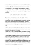 Záródolgozatok 'Developing Writing Skills at Secondary School', 13.                