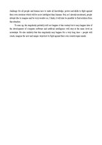 Esszék 'The Singularity - Will It Happen?', 2.                