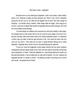 Esszék 'What does it Mean – Happiness?', 2.                