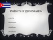 Prezentációk 'Cuba', 2.                